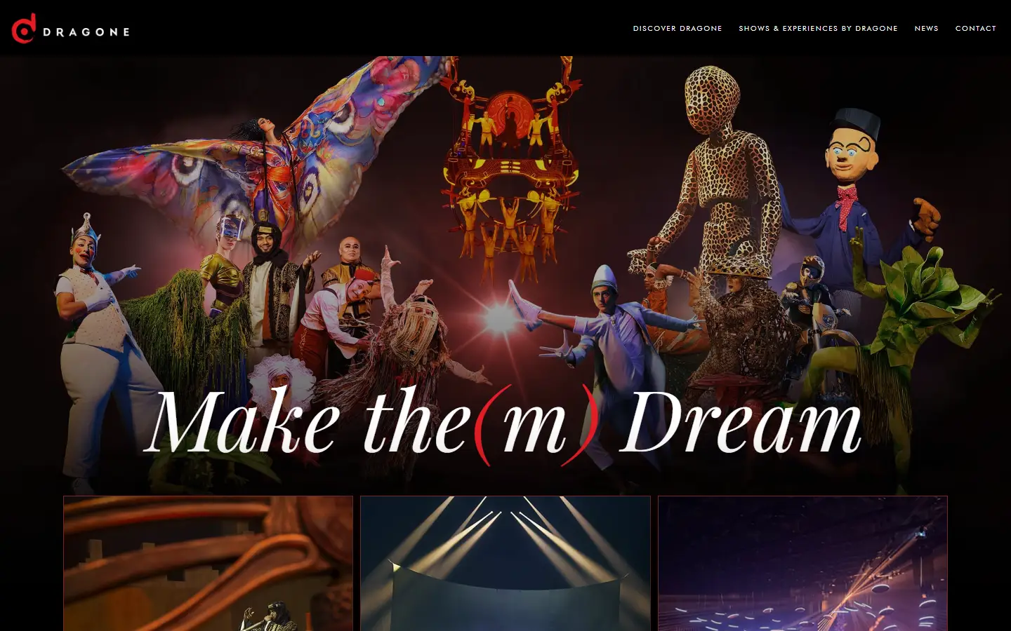 Dragone homepage