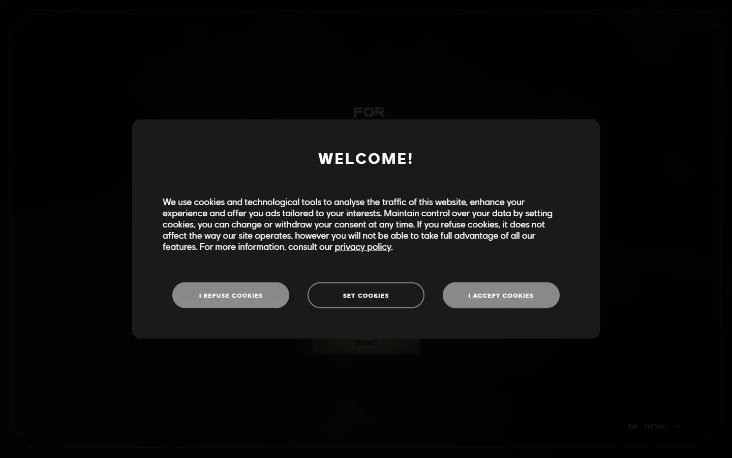 For Honor - Scars homepage