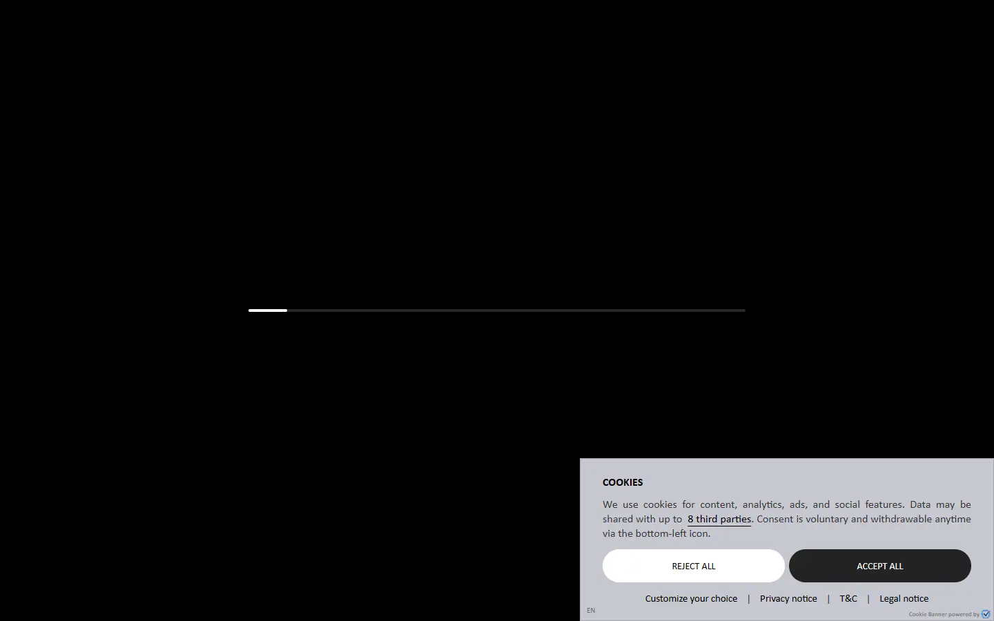 Lightweight homepage
