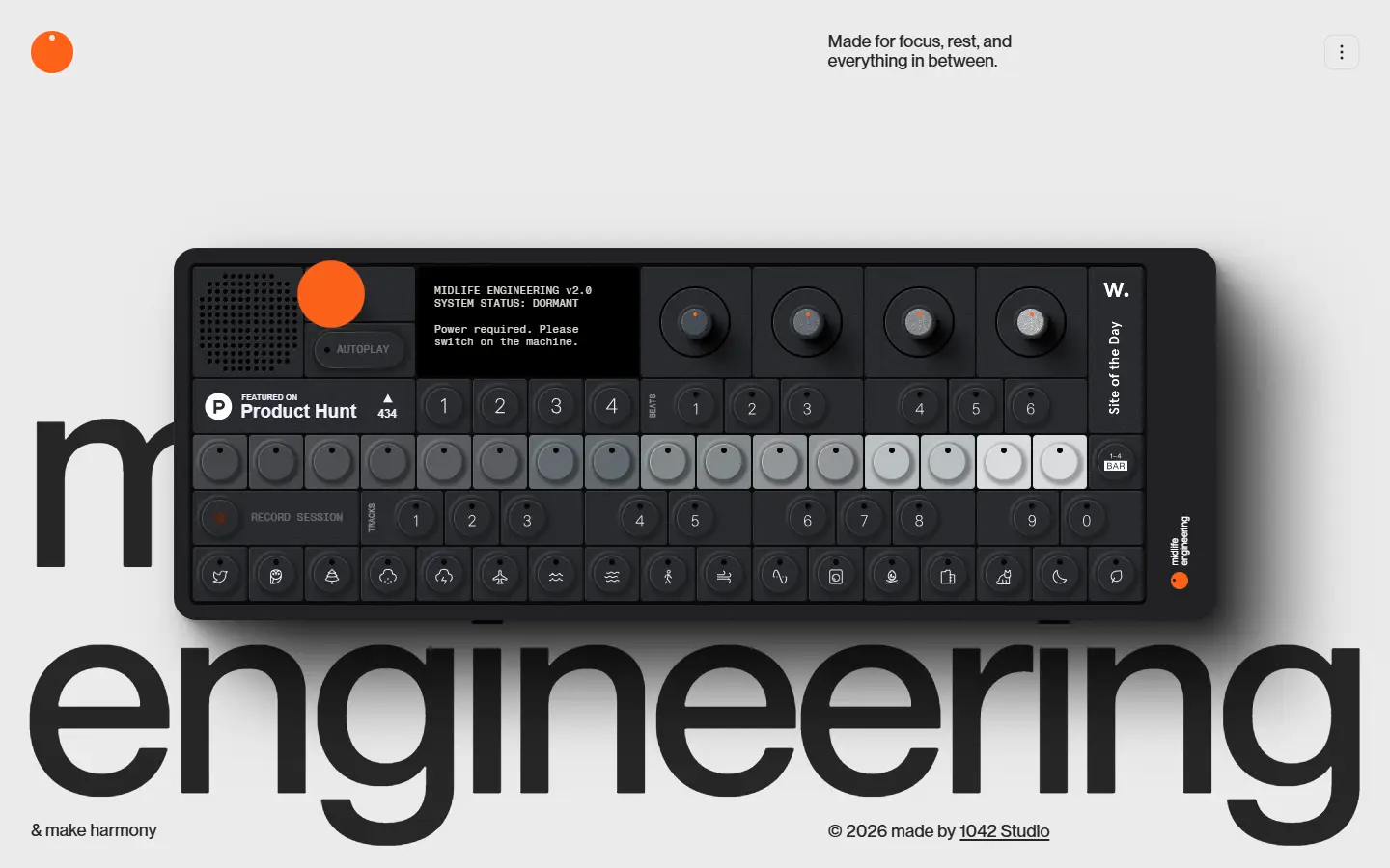 Midlife Engineering homepage