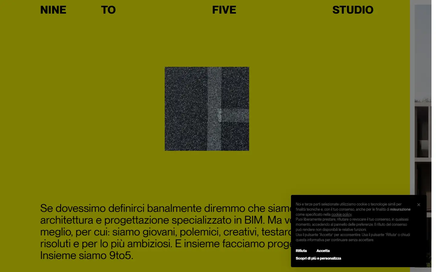 Nine To Five homepage