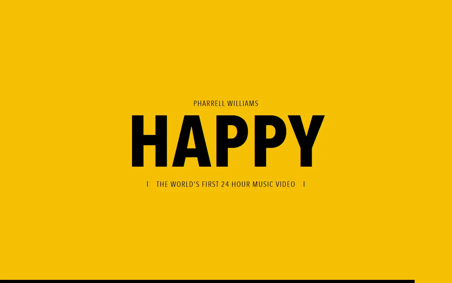 PHARRELL WILLIAMS - 24 HOURS OF HAPPY homepage