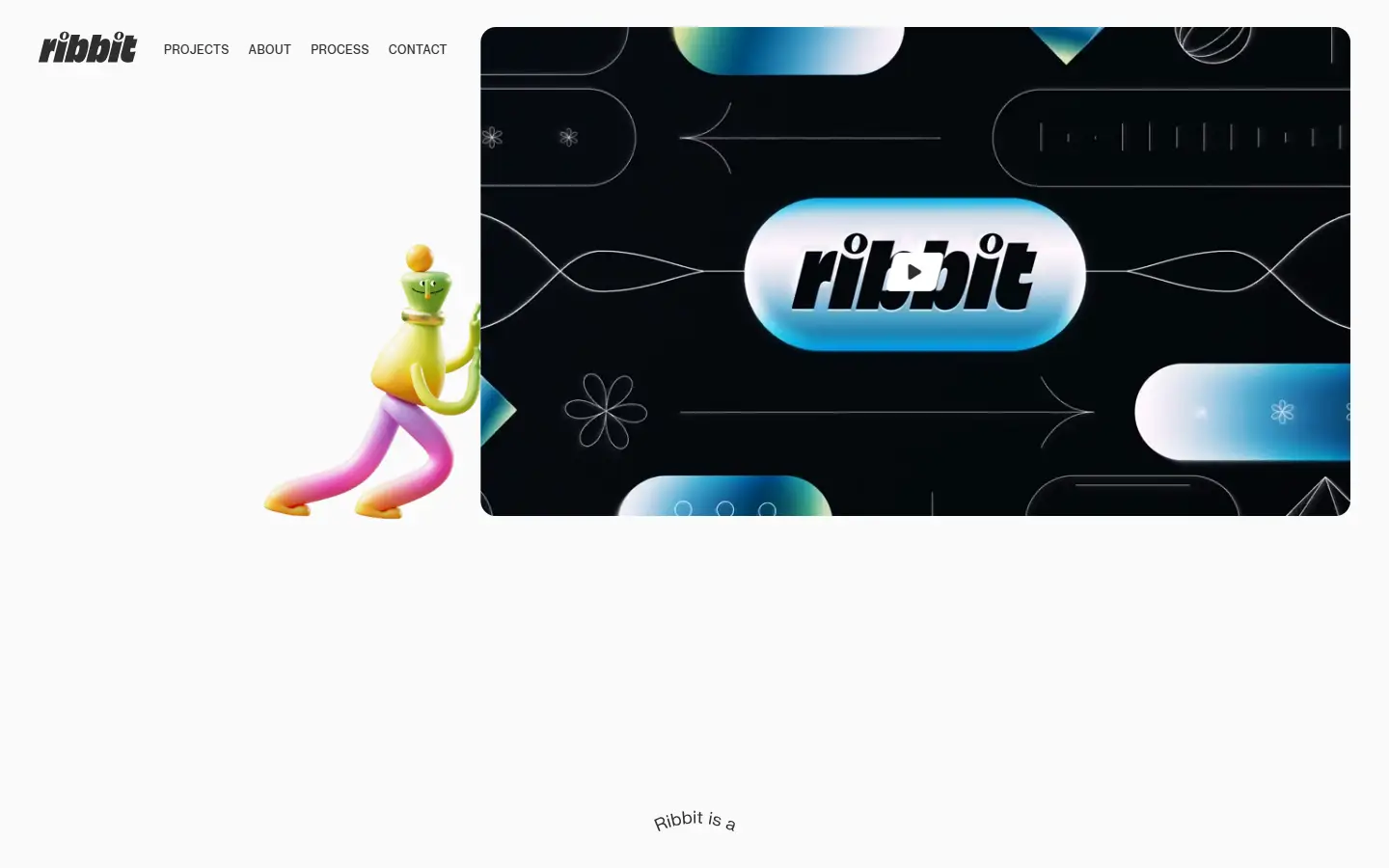 Ribbit homepage