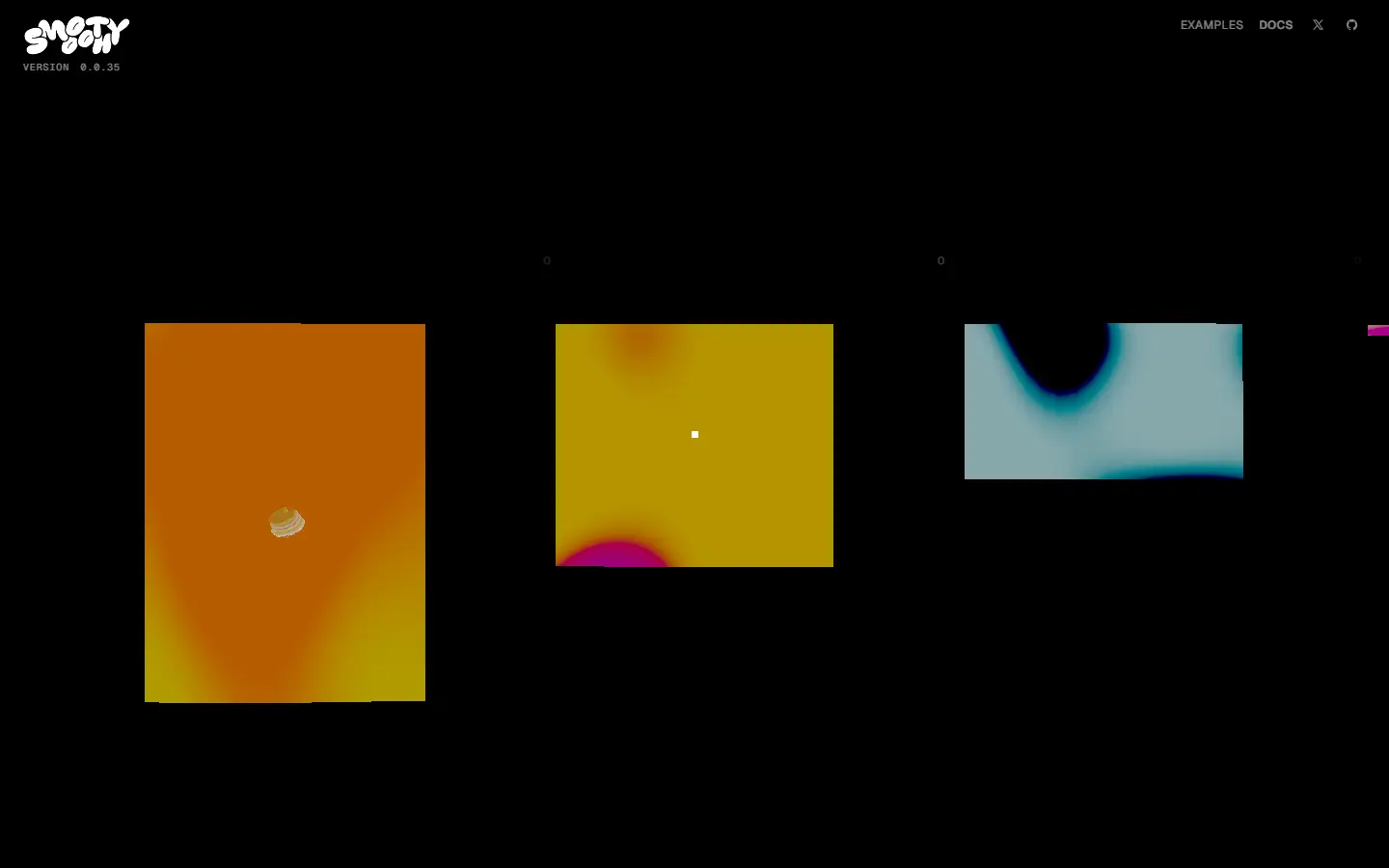 Smooothy homepage