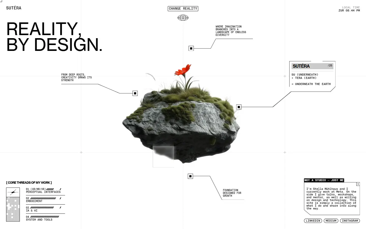 SUTÉRA homepage