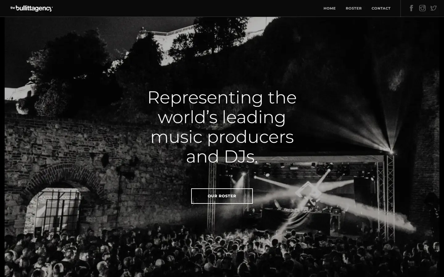 The Bullitt Agency homepage