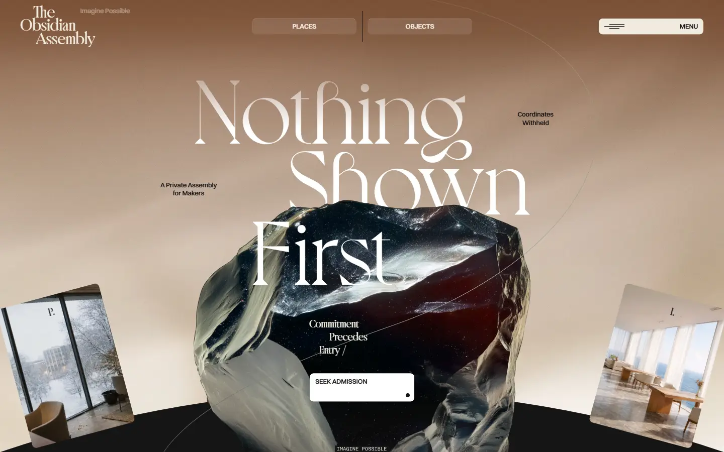 The Obsidian Assembly homepage